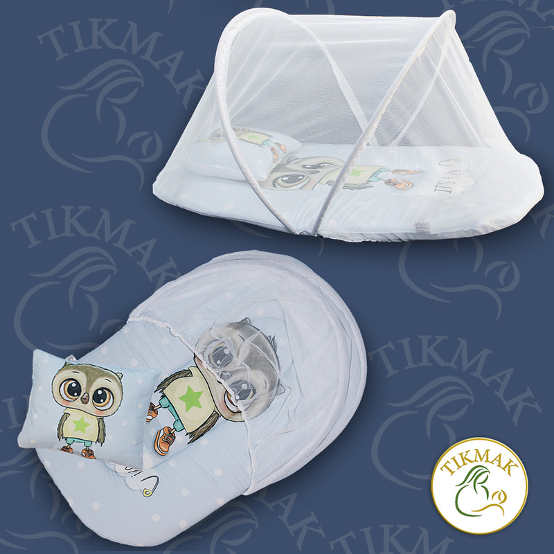 پشه بند کودک تیک مک مدل جغد و ستاره