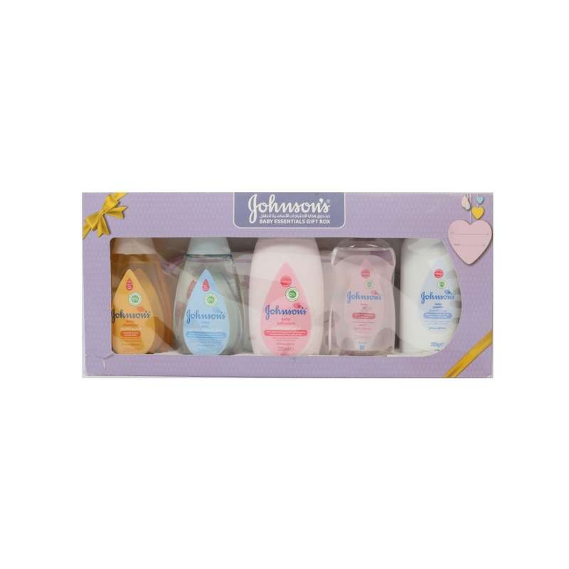 ست حمام کودک جانسون مدل Baby Gift Box مجموعه 6 عددی
