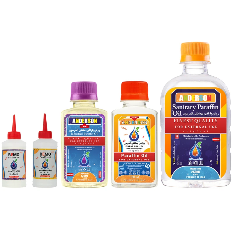 پارافین مایع اندرسون مدل G5-BS218 حجم 650 میلی لیتر بسته 5 عددی