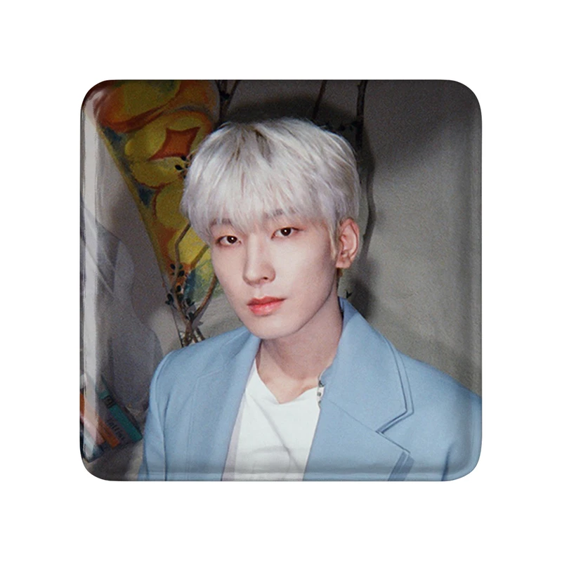 مگنت خندالو طرح ونوو گروه سونتین Seventeen  مدل مربعی کد 21648