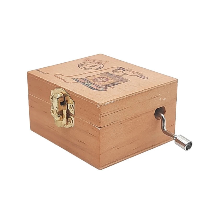 جعبه موزیکال مدل چوبی آیینه دار