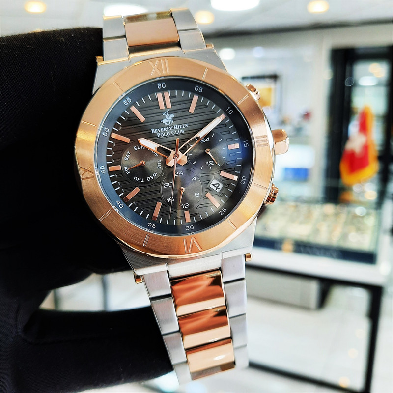 ساعت مچی عقربه‌ای مردانه بورلی هیلز پولو کلاب مدل BP3217X.560