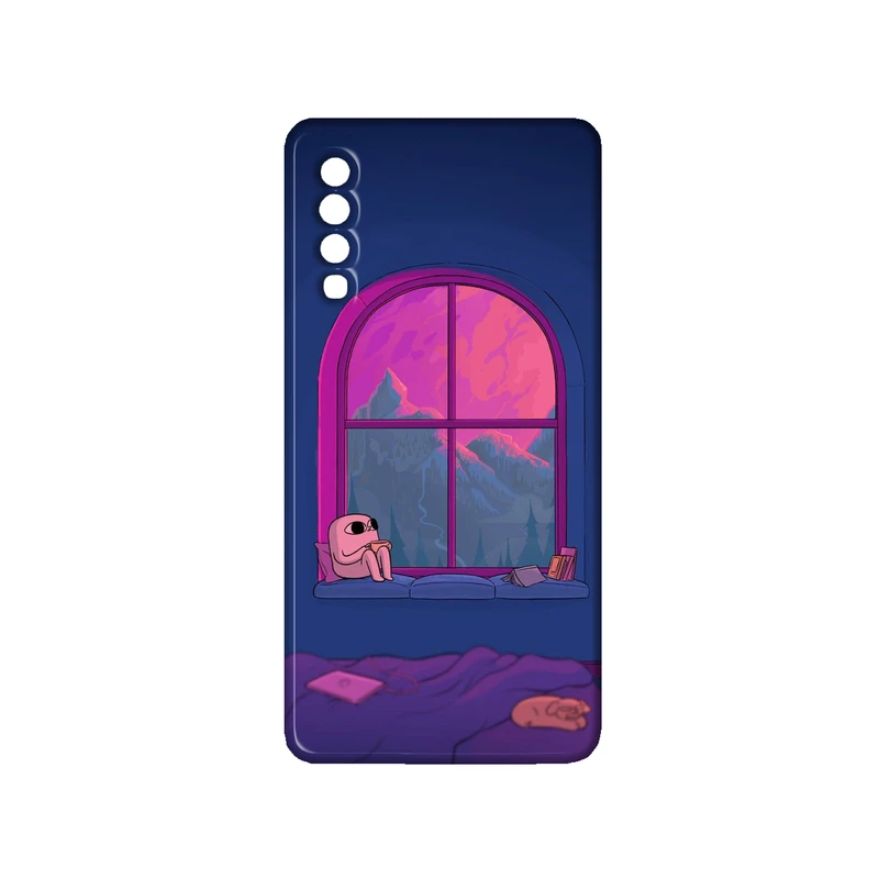 کاور مدل انیمیشن کد 058 مناسب برای گوشی موبایل سامسونگ Galaxy A7 2018 / A750