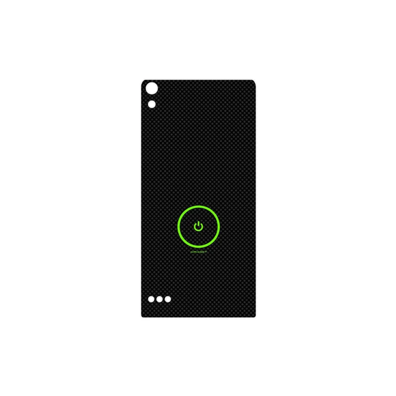 برچسب پوششی ماهوت مدل Minimal Power Button مناسب برای گوشی موبایل هوآوی Ascend P6