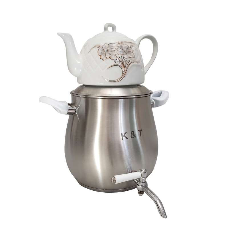 ست کتری و قوری کی اند تی مدل گل