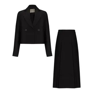 ست کت و دامن زنانه السانا مدل بلورین کد 213101