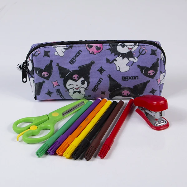 عکس شماره 3 : کوله پشتی مدرسه بگسون فورس مدل ctm-2900 طرح کورومی به همراه جامدادی