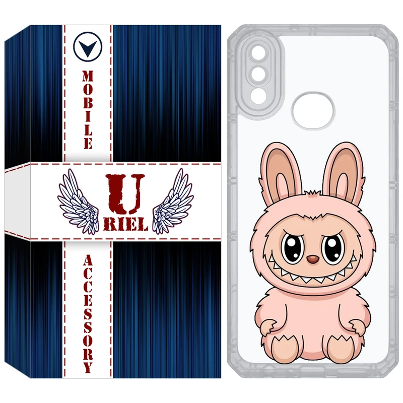 کاور یوریل مدل Clear کد 138 طرح لبوبو Labubu مناسب برای گوشی موبایل سامسونگ Galaxy A10S / M10S
