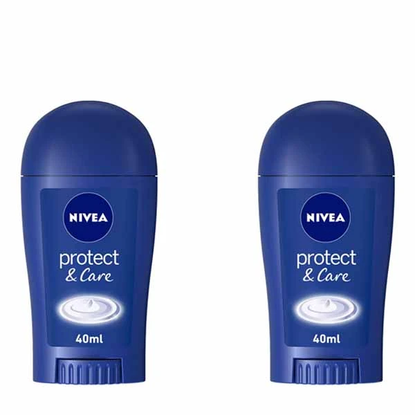 استیک ضد تعریق زنانه نیوآ مدل protect & care حجم 40 میلی لیتر مجموعه 2 عددی