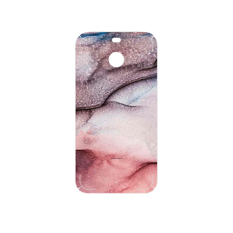برچسب پوششی ماهوت مدل Smoky pink marble مناسب برای گوشی موبایل اچ تی سی 10 Evo