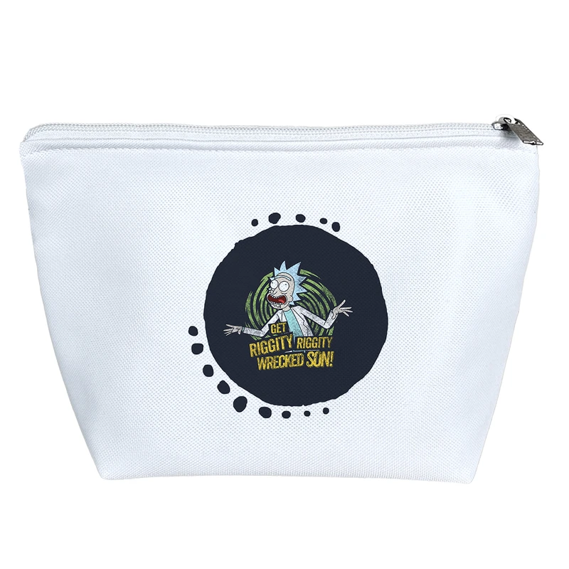 کیف لوازم آرایش دخترانه خندالو مدل ریک و مورتیRick and Morty کد 2559