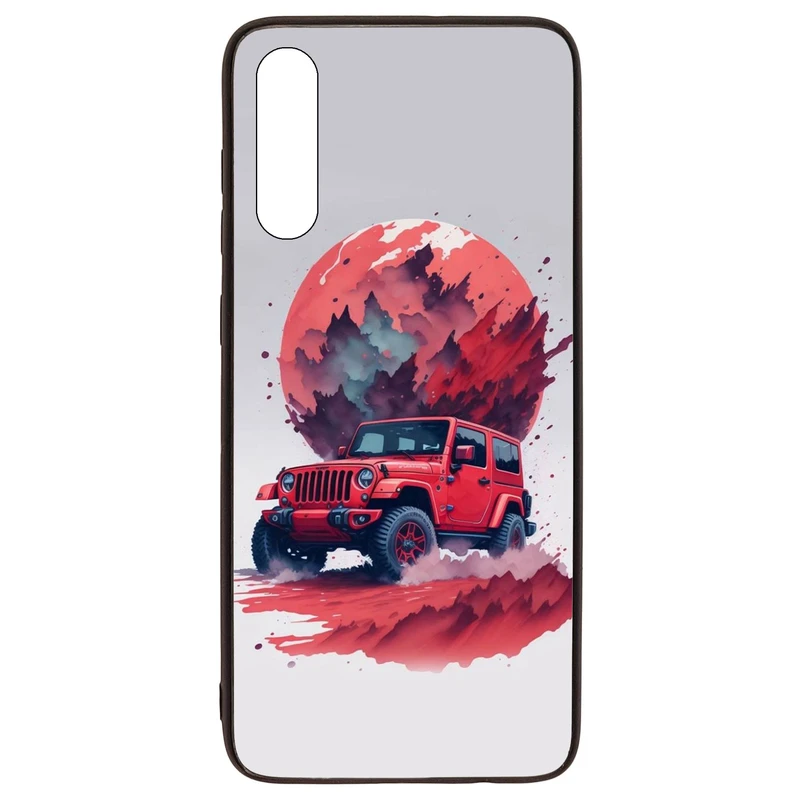 کاور قاب گارد گوشی طرح ماشین کد TPU-147 مناسب برای گوشی موبایل سامسونگ Galaxy A70 / A70s
