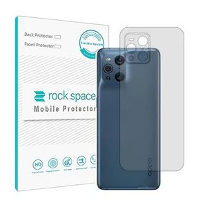Transparent Rockspace HyGEL phone back protector suitable for Oppo find x3 pro mobile phone