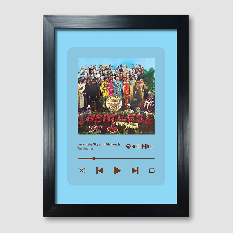 تابلو مدل موزیکال طرح Lucy in the Sky with Diamonds by The Beatles