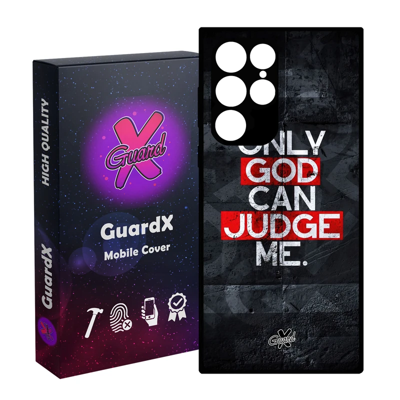 کاور گارد ایکس طرح Text مدل Glass10483 مناسب برای گوشی موبایل سامسونگ Galaxy S23 Ultra