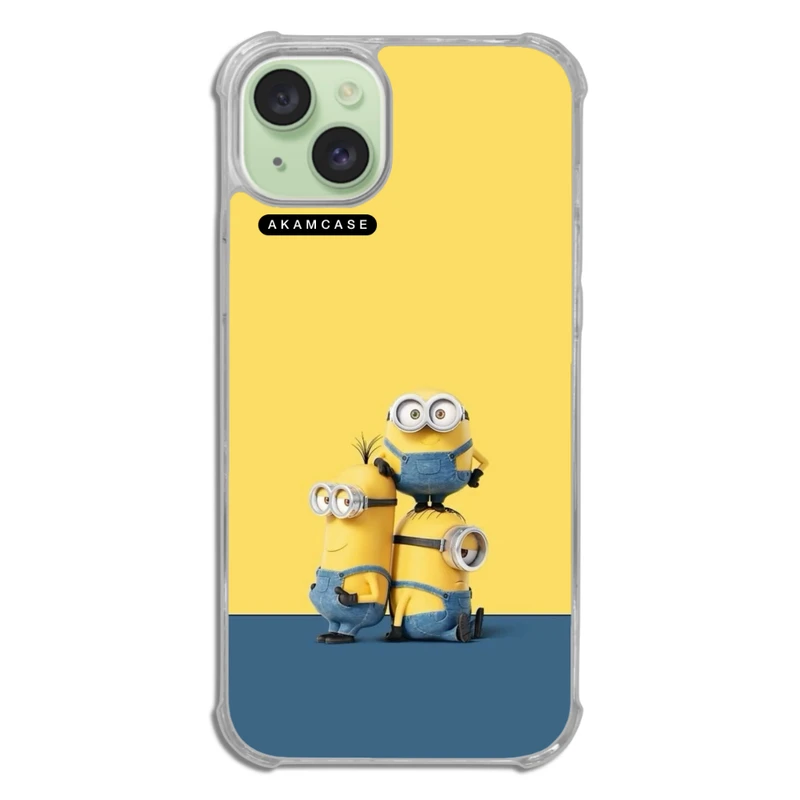 کاور آکام مدل AMC-WTA15PLUS-MINIONS4 مناسب برای گوشی موبایل اپل iPhone 15 Plus
