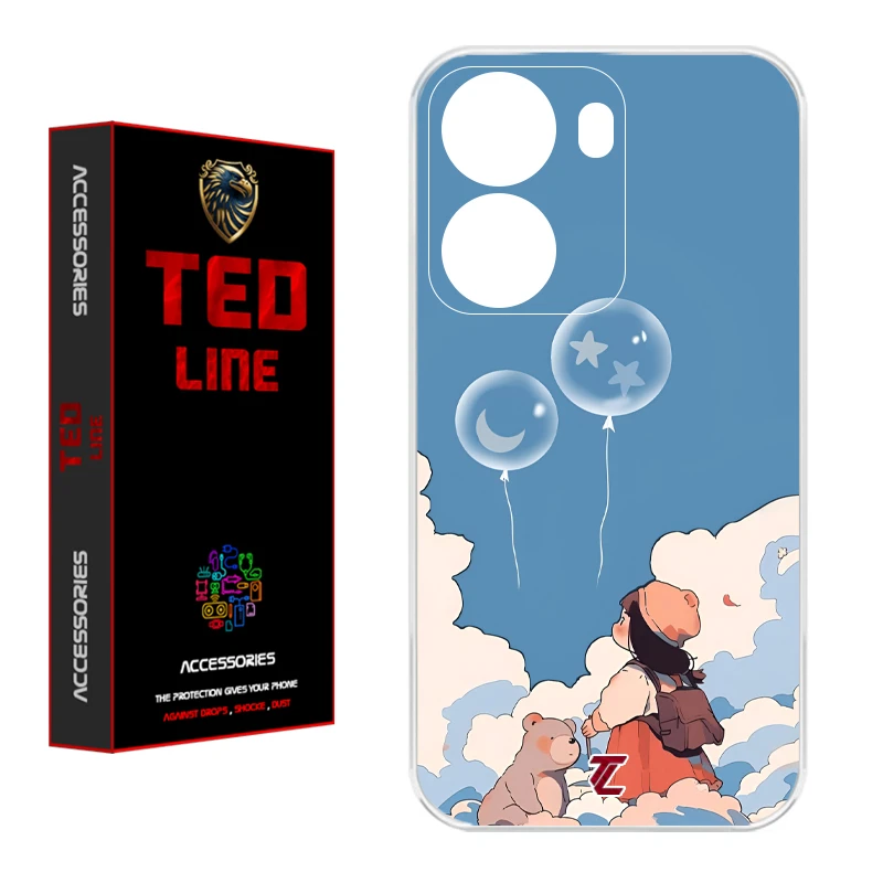 کاور تدلاین طرح دخترانه کد 1202 مناسب برای گوشی موبایل شیائومی Poco X7 Pro 5G