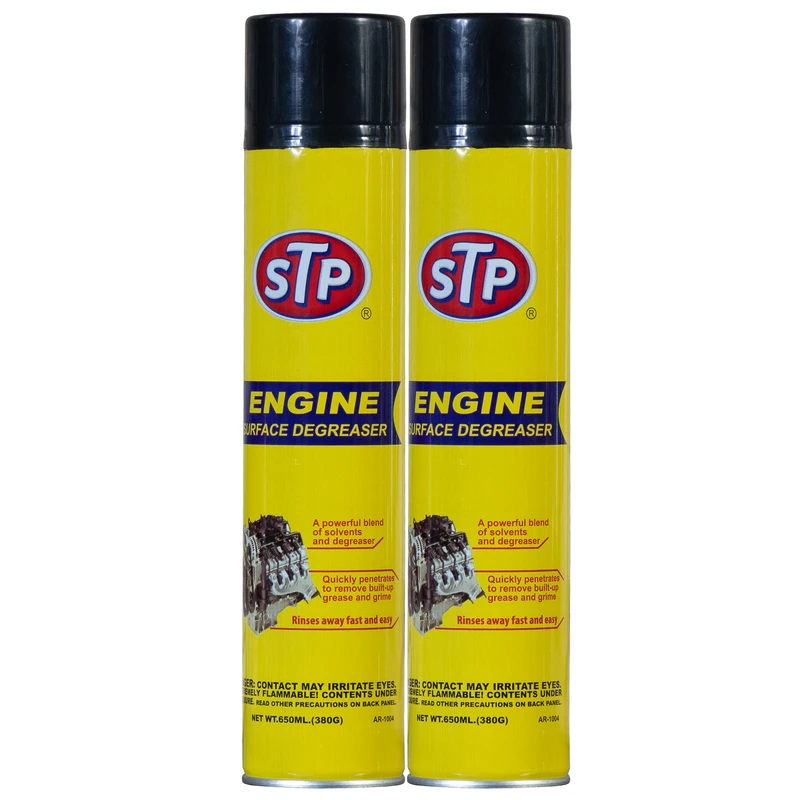 اسپری موتورشوی اس تی پی مدل ST001 حجم 650 میلی لیتر بسته دو عددی