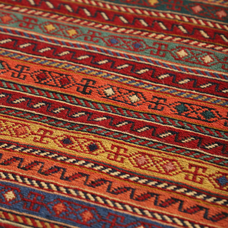 گلیم دستبافت نیم متری مدل ورنی کد 40201192