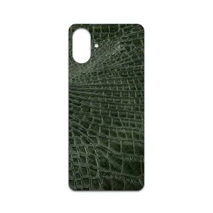 MAHOOT Green-Crocodile-Leather Cover Sticker for Samsung Galaxy A07