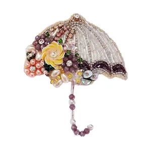 گل سینه مدل چتر گل