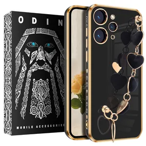 Velvet Heart Odin cover suitable for Xiaomi Redmi12 / Redmi12 4G mobile phone with pendant