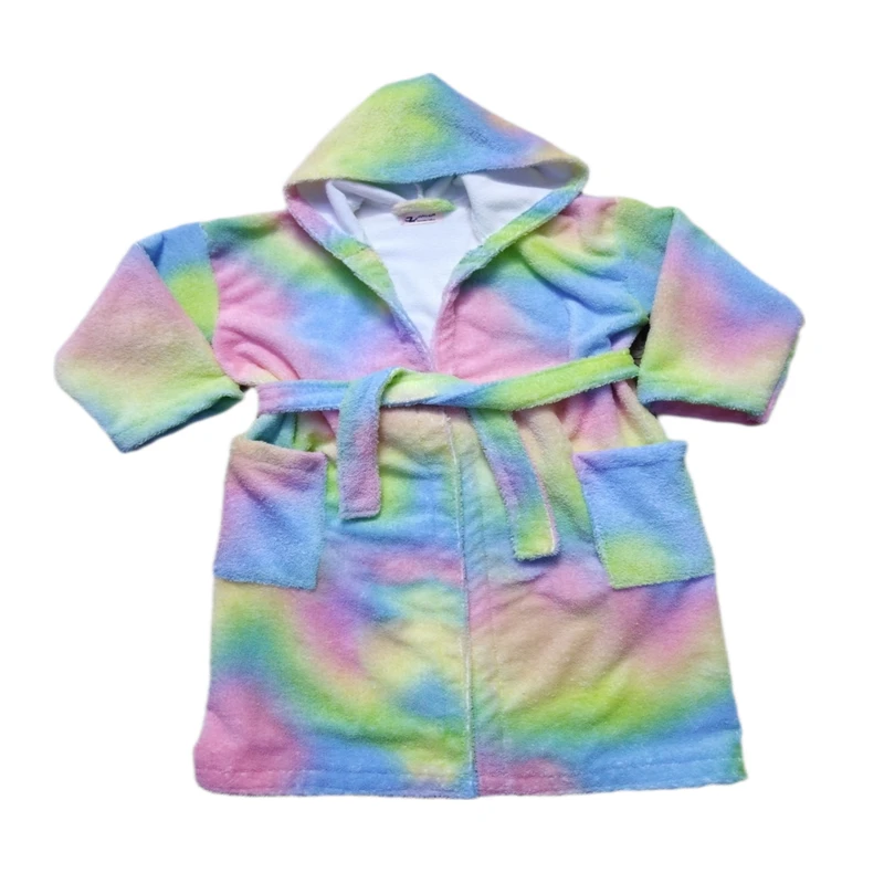 حوله زمانیان مدل پالتویی کودک طرح  فانتزی سایز 48×80 سانتی متر 