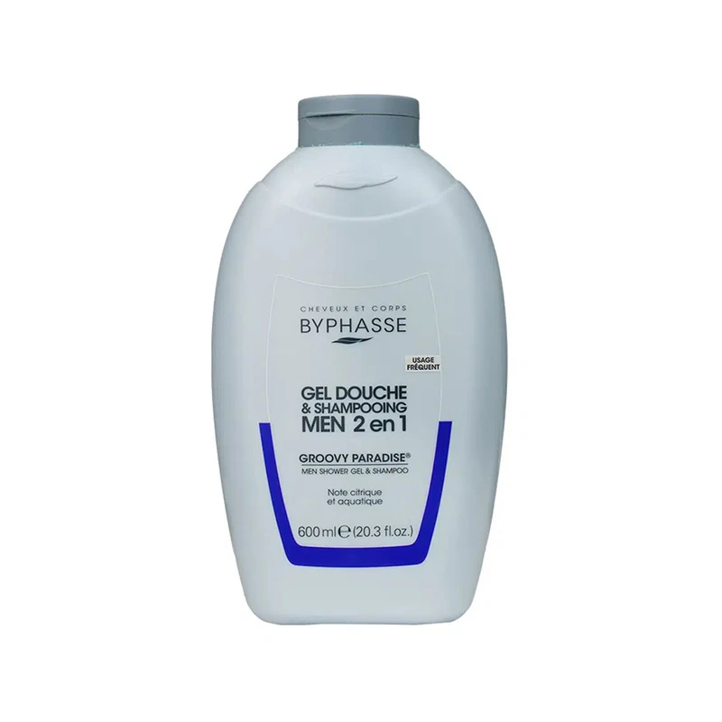 شامپو مو و بدن مردانه بایفس مدل GROOVY PARADISE مناسب انواع مو حجم 600 میلی لیتر