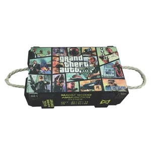 جعبه هدیه مدل جعبه مهمات madiz طرح GTA کد 02