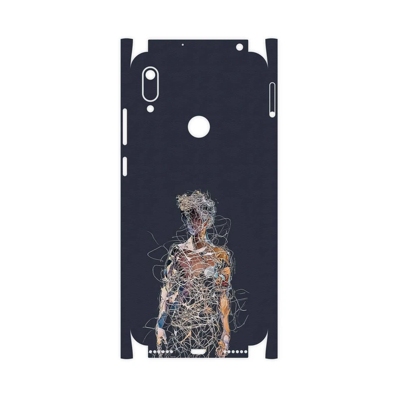 برچسب پوششی ماهوت مدل Strings Digital Art 1-FullSkin مناسب برای گوشی موبایل هوآوی Y6 Prime 2019