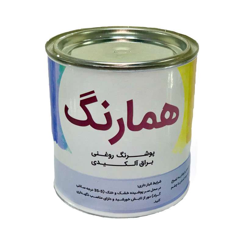 رنگ روغنی طوسی همارنگ کد PDR 305 وزن 1 کیلوگرم