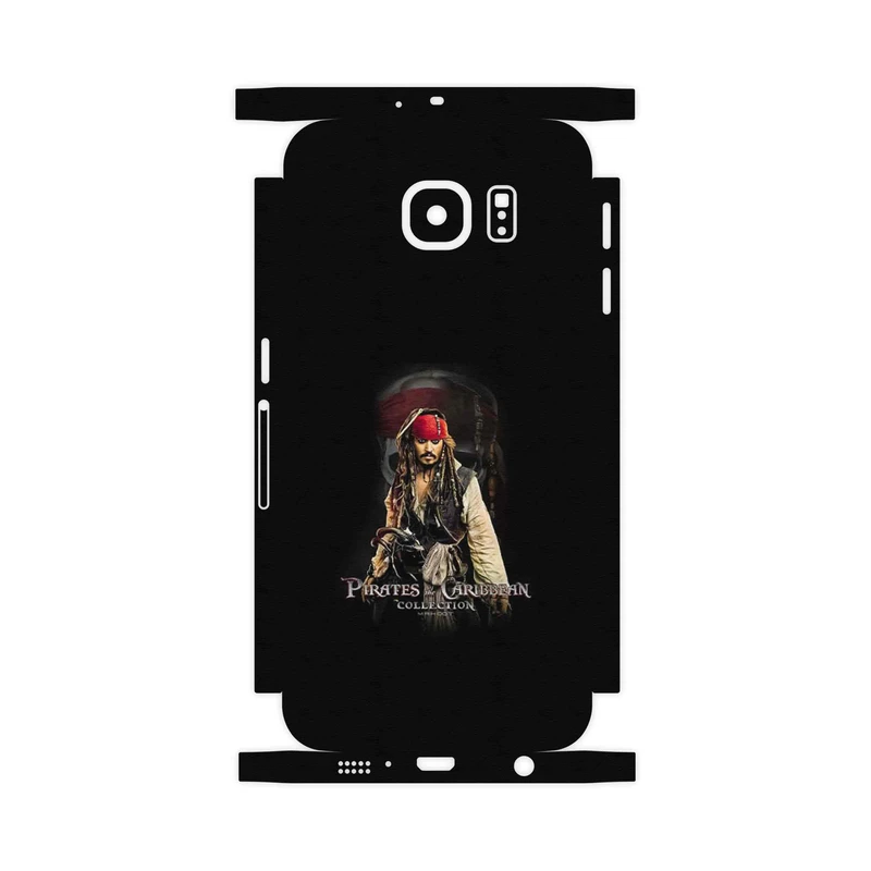 برچسب پوششی ماهوت مدل PIRATES OF THE CARIBBEAN-FullSkin مناسب برای گوشی موبایل سامسونگ Galaxy S6 Edge