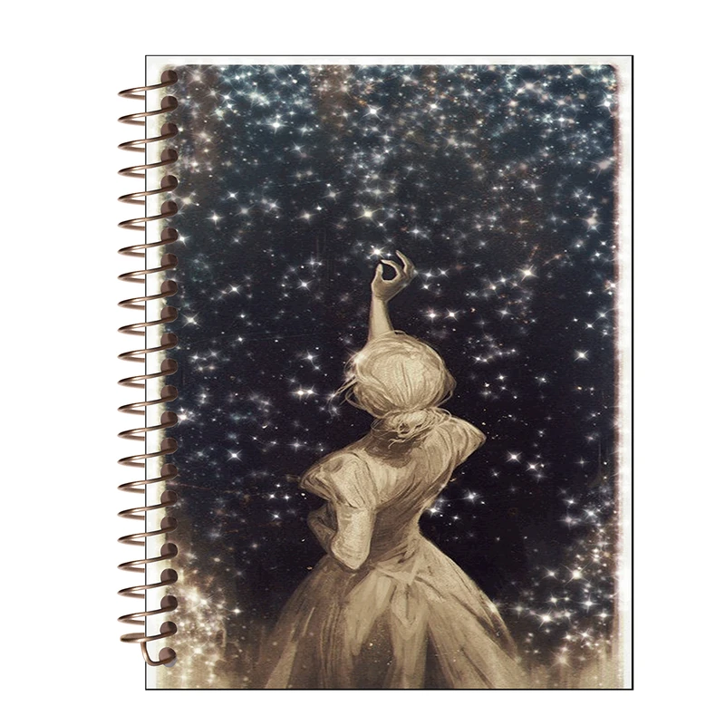 دفتر لغت طرح کهکشان مدل دخترانه کد W146