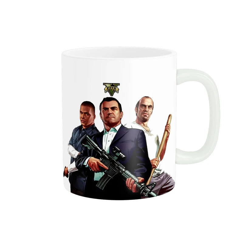 ماگ طرح بازی جی تی ای GTA V کد gtav-05