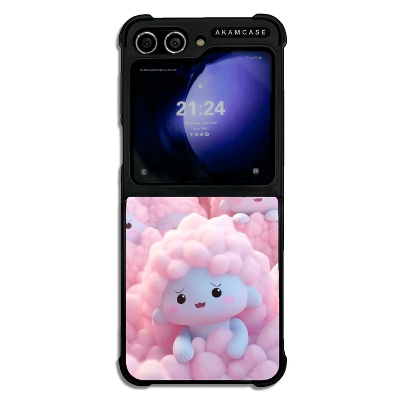 کاور آکام مدل AMC-WSGZFLIP5-GIRLY15 مناسب برای گوشی موبایل سامسونگ Galaxy Z Flip 5