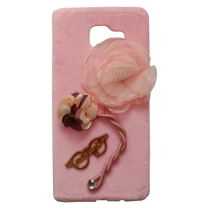   کاور مدل عروسکی کد 15-0 طرح گل مناسب برای گوشی موبایل سامسونگ Galaxy A5 2016 / A510