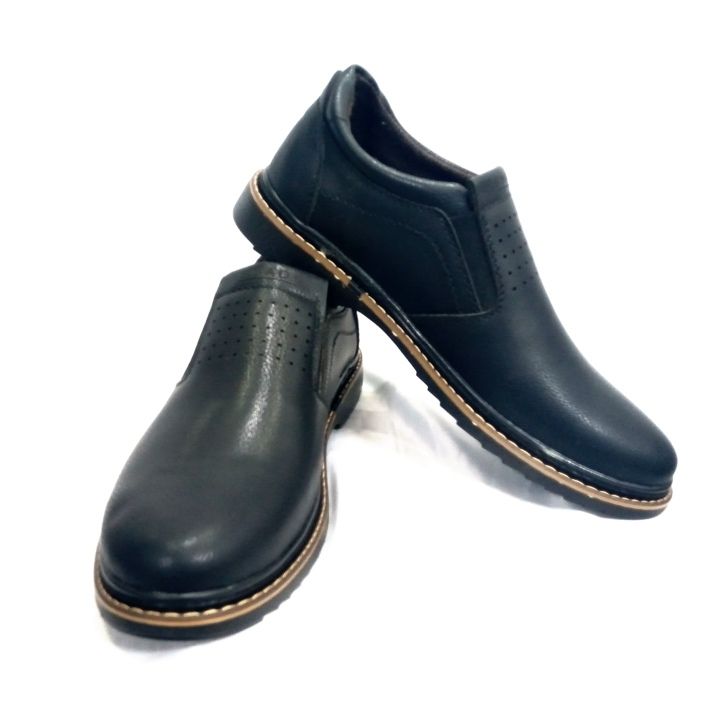 کفش مردانه مدل البرز کد T.A.J رنگ مشکی -  - 4