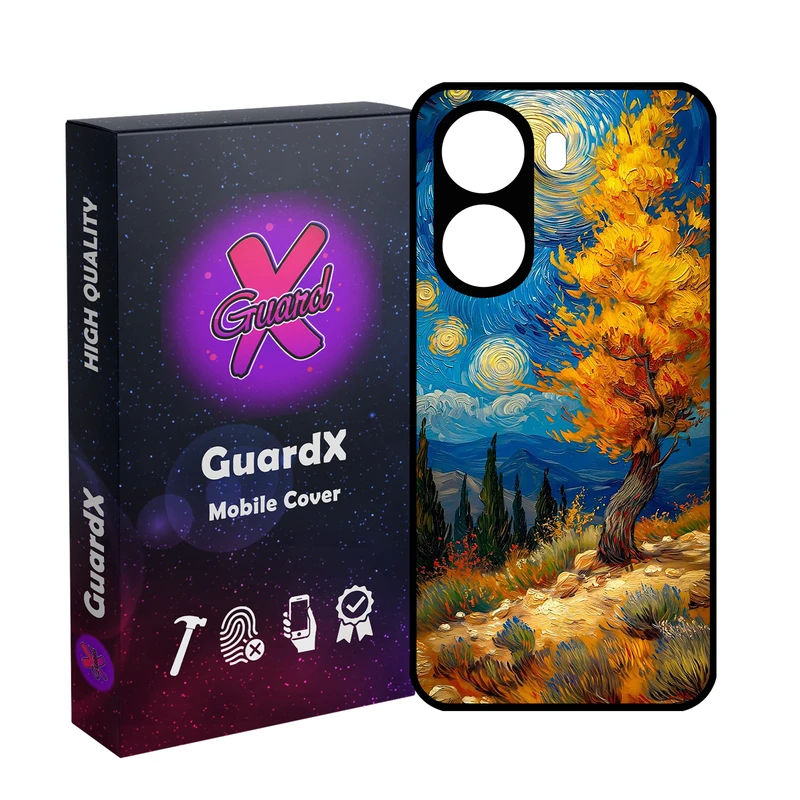 کاور گارد ایکس طرح منظره ونگوگ مدل 10752 مناسب برای گوشی موبایل شیائومی Poco X7 Pro