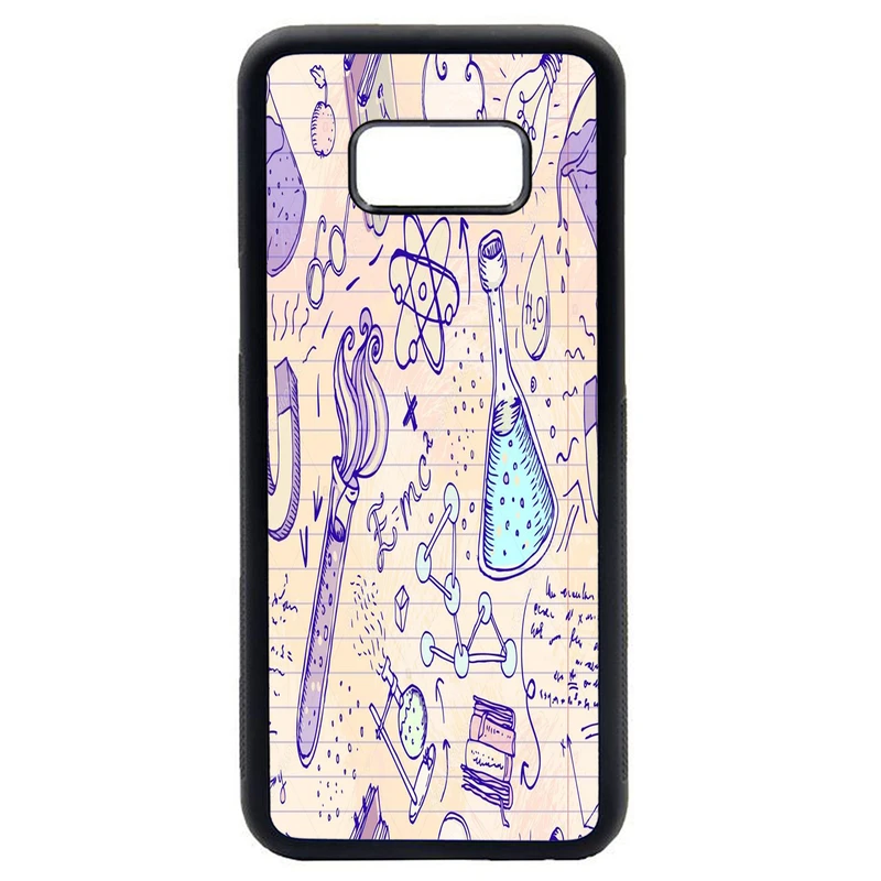 کاور طرح شیمی کد 1105408525 مناسب برای گوشی موبایل سامسونگ galaxy s8 plus