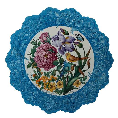 بشقاب میناکاری کد 138