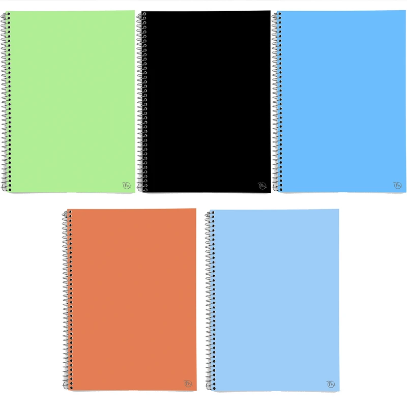 دفتر مشق 50 برگ مدوپد طرح ساده کد BD10008 مجموعه 5 عددی