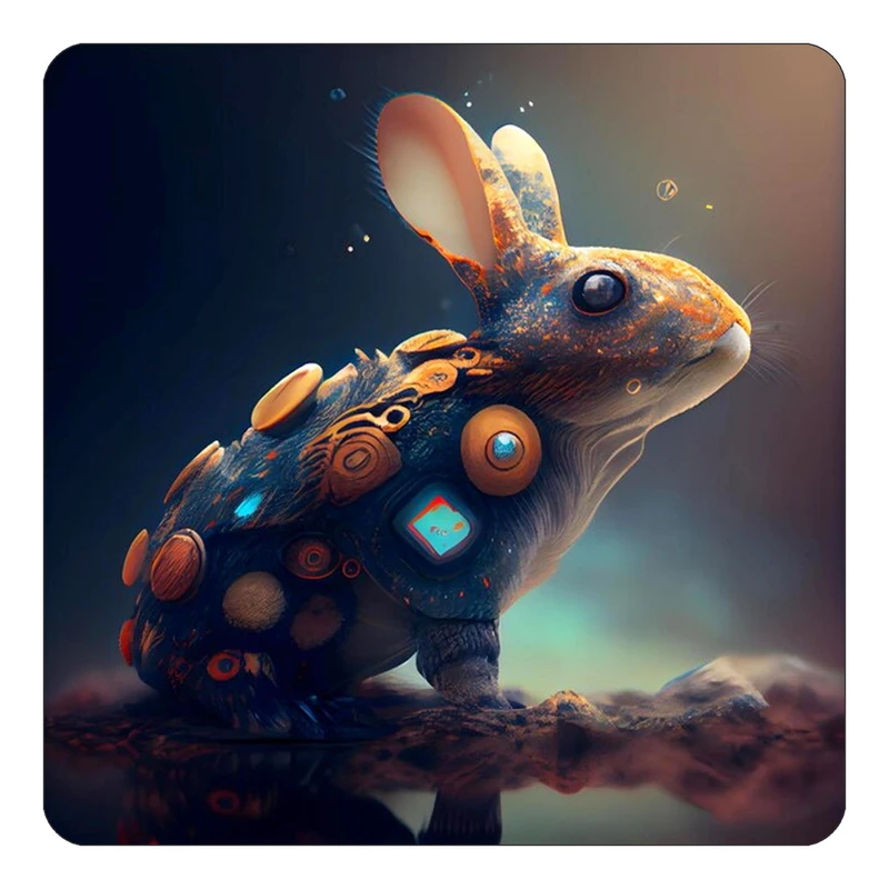 مگنت کاکتی طرح حیوانات رنگی مدل mp25307