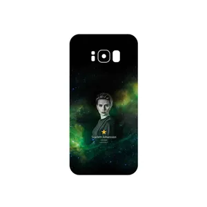 MAHOOT Scarlett Johansson Cover Sticker for Samsung Galaxy S8