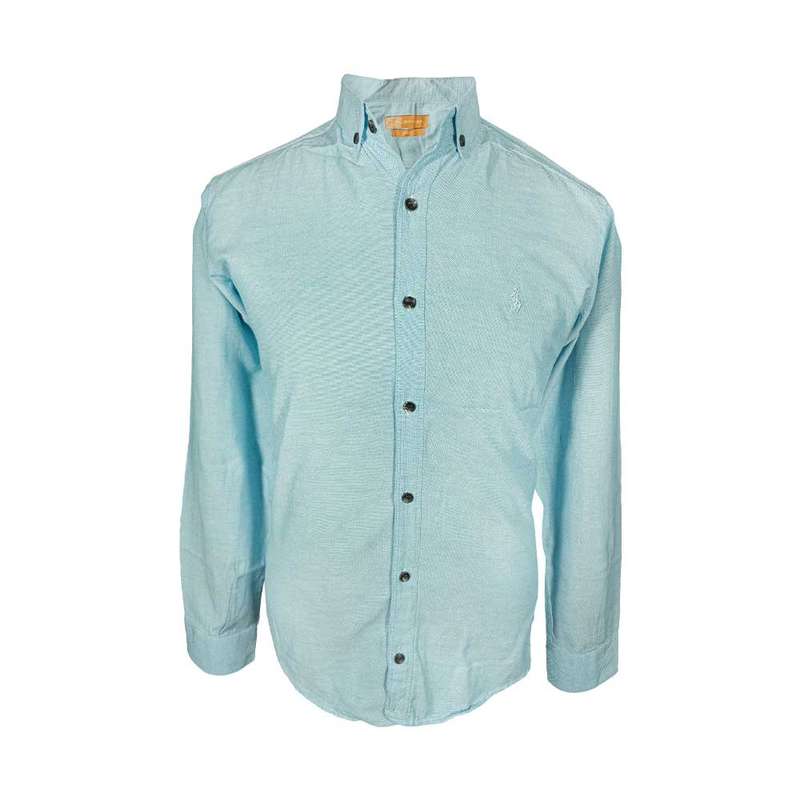 پیراهن آستین بلند مردانه مدل جودون کد 66-124148 رنگ آبی