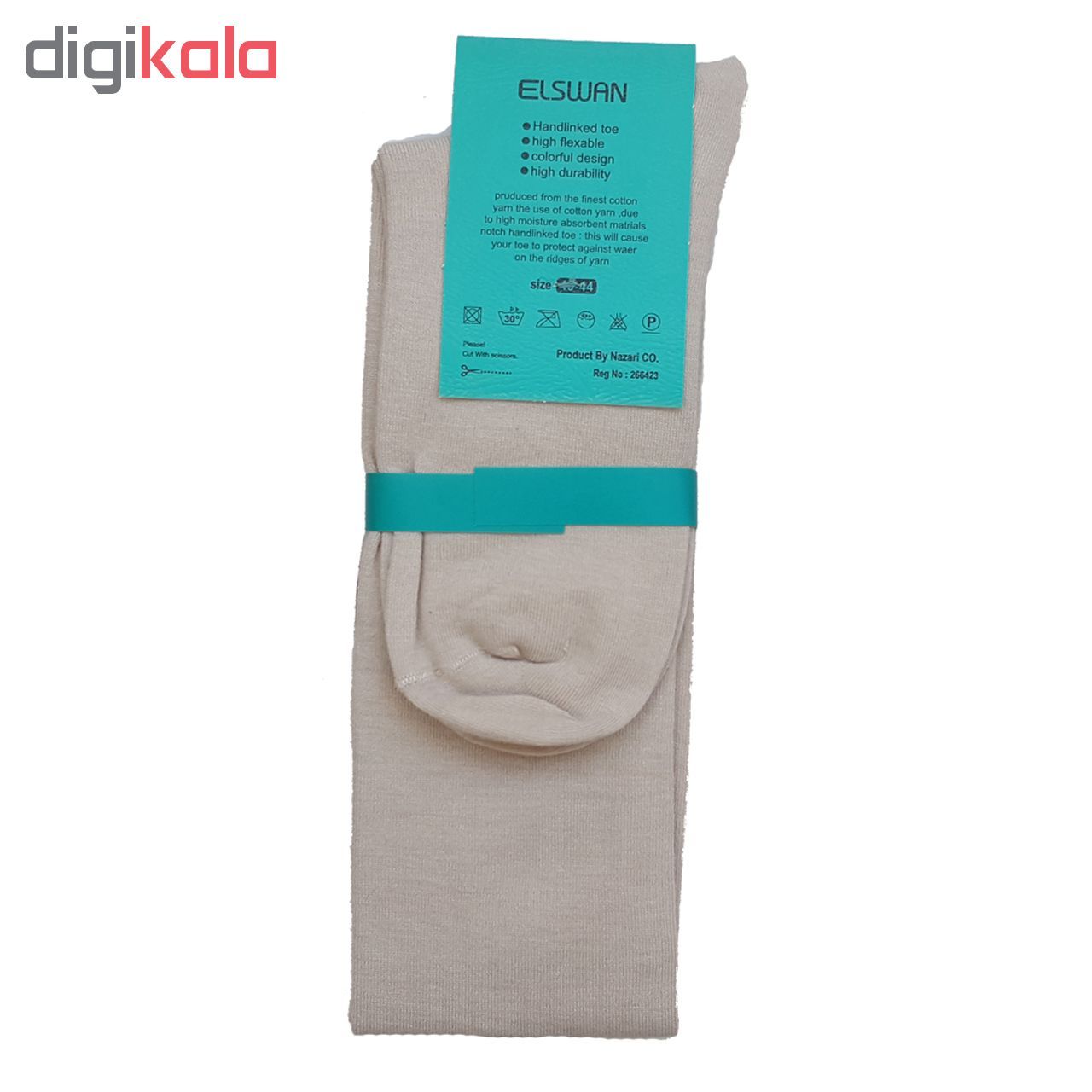 جوراب زنانه ال سون طرح قلب کد PH99 - - 6