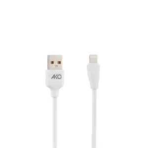 کابل تبدیل USB به لایتنینگ آکو مدل AC-18 طول 1 متر