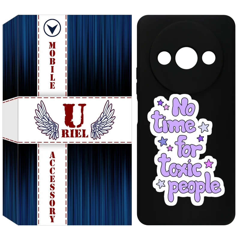 کاور یوریل مدل KSH کد 97 طرح Toxic مناسب برای گوشی موبایل شیائومی Redmi A3 / A3x