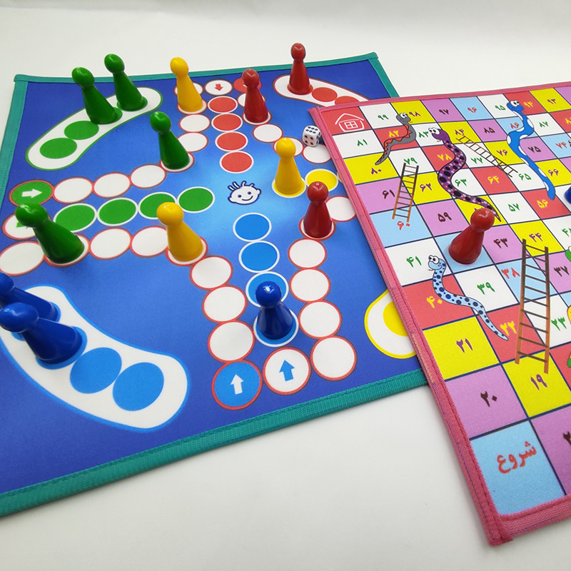 بازی فکری مدل منچ و مارپله ضخیم