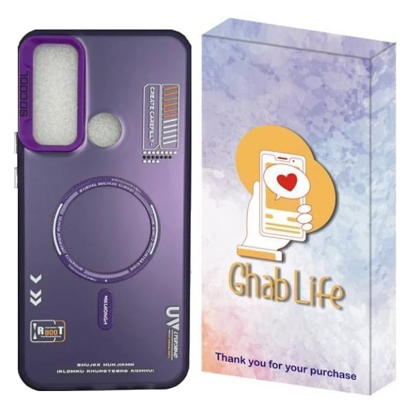 کاور قاب لایف مدل سوکول طرح مگسیف مناسب برای گوشی موبایل شیائومی Redmi Note 8