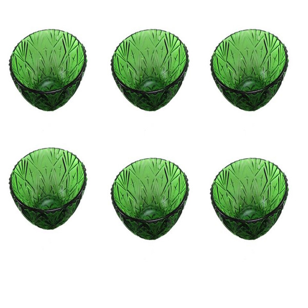 پیاله مدل سبز بسته 6 عددی